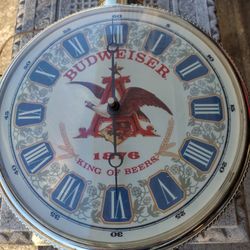 Budweiser Clock 