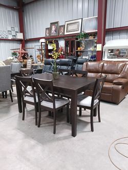 Kitchen Table Set For 6