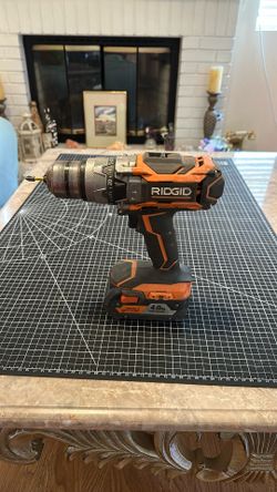 Ridgid 18V Bushless Cordless Half Inch Hammer Drill