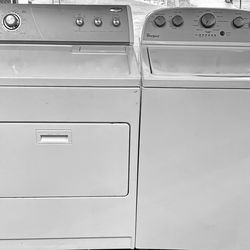 Whirlpool Dual Loading Washer and Dryer