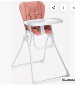 Joovy Nook Baby High Chair — Coral