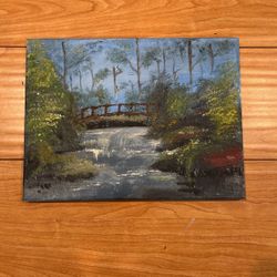 Stream On - Acrylic On Canvas