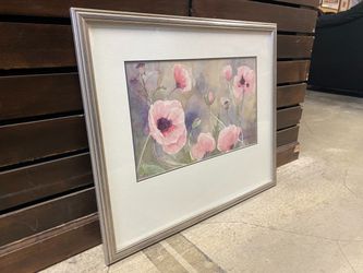 Original Watercolor “Poppies in Bloom” by Julie M Nerandora
