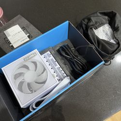 Lian Li EDGE GOLD 1000 Watt 80 Plus Gold ATX Fully Modular Power Supply (White) - ATX 3.1 Compatible