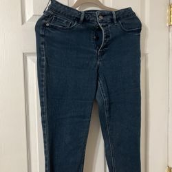 Skinny Blue Jeans