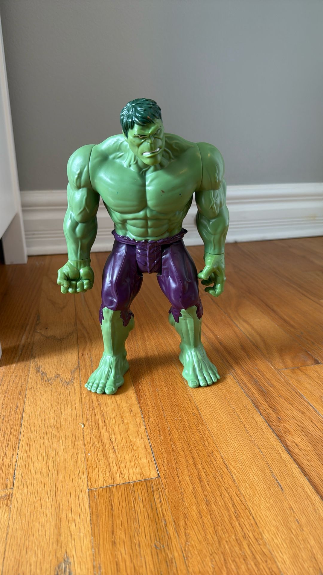 MARVEL INCREDIBLE HULK ACTION FIGURE 12" 2013 HASBRO ! Used