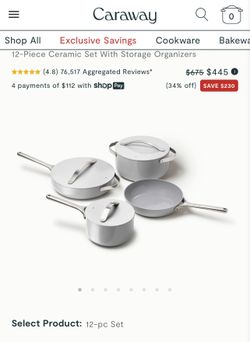 Caraway Cookware Set