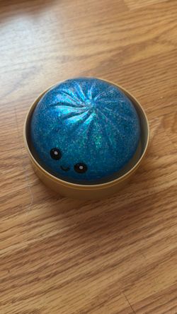 New glitter dumpling toy! -Blue-