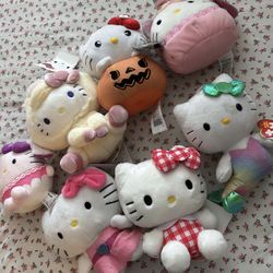 Small Hello Kitty Plushies 