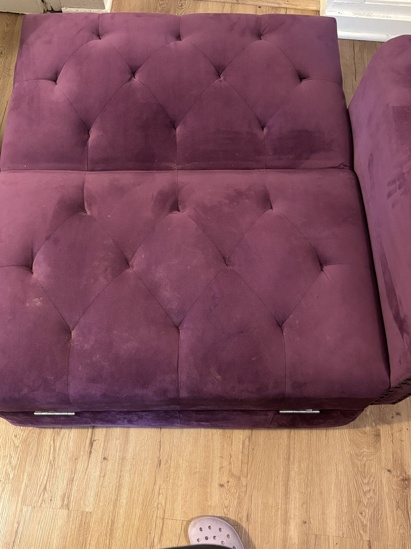 Purple Sofa