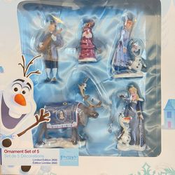 Olaf’s Frozen Adventure Ornament Set