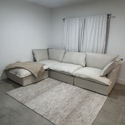 Beige Cloud Sectional (Brand new)  