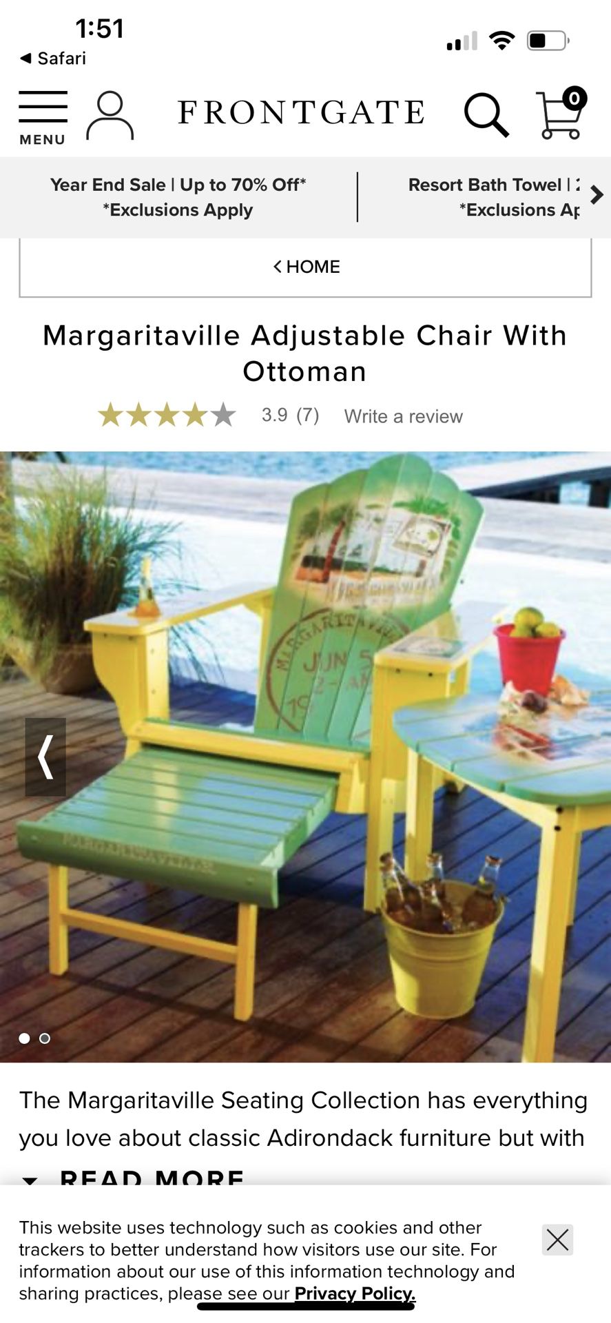 Margaritaville Bright Colored Adirondack Chairs Margaritaville O