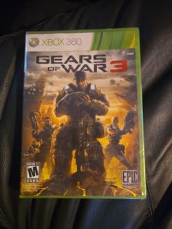 Gears of War 3 still sealed