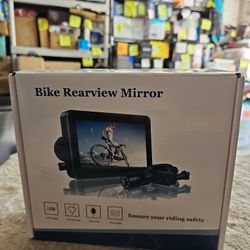 FEISIKE Handlebar Bike Mirror, Bicycle Rear View camera 