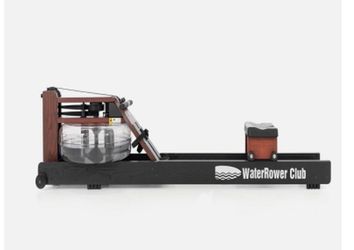 Water Rower “club” model with tablet /phone holder and BT module