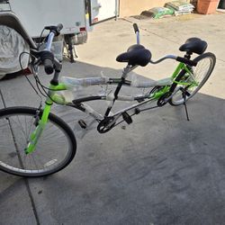 Double Seat Adult Bicycle