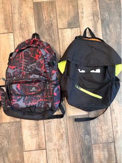 Backpacks $5 each