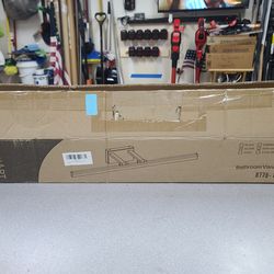 Silver 31 1/2 Inch Bathroom Vanity Light