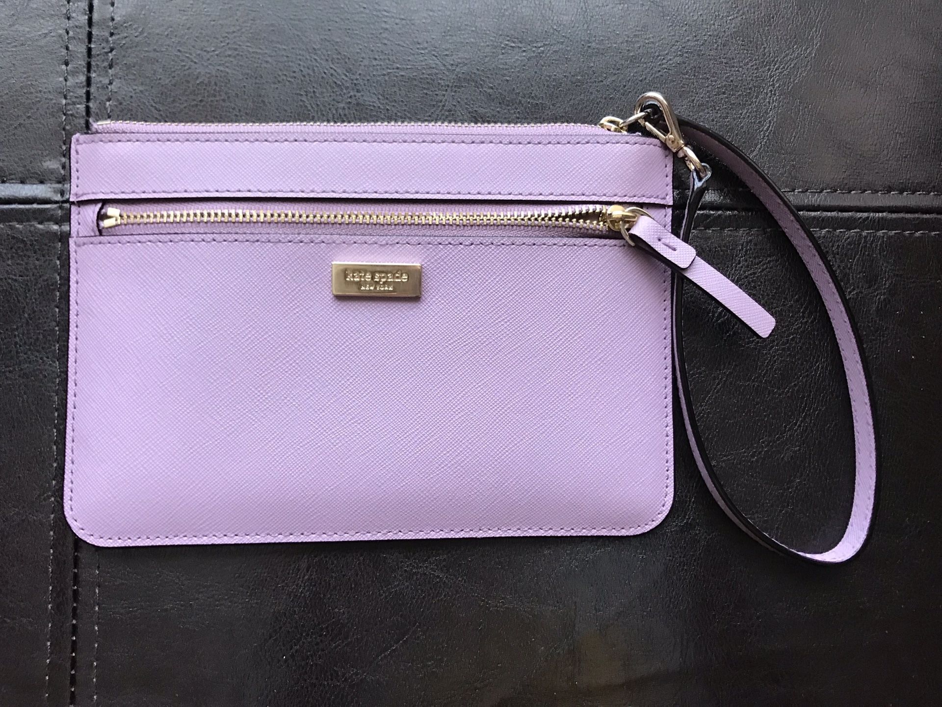 Kate Spade purple wristlet