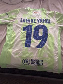 LAMINE YAMAL JERSEY NEON