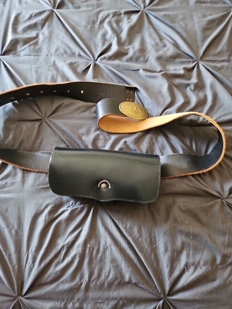 Civil War Ammo Pouch with Belt