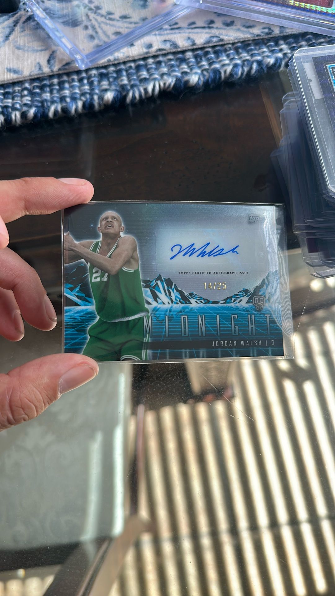 Topps Midnight Jordan Walsh 14/25