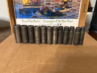 cornwell 1/2 metric impact socket set