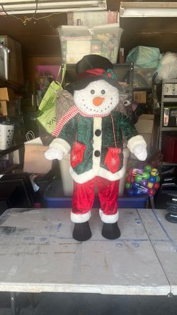 Standing Snowman Christmas Decor