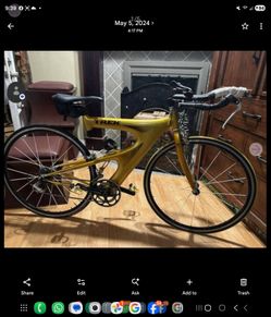 VERY rare.  TREK Y Foil 77 Carbon Road Bike.  1998 excellent condition last chance at $1000
