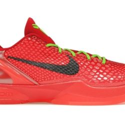 Nike Kobe 6 Reverse Grinch Size 7