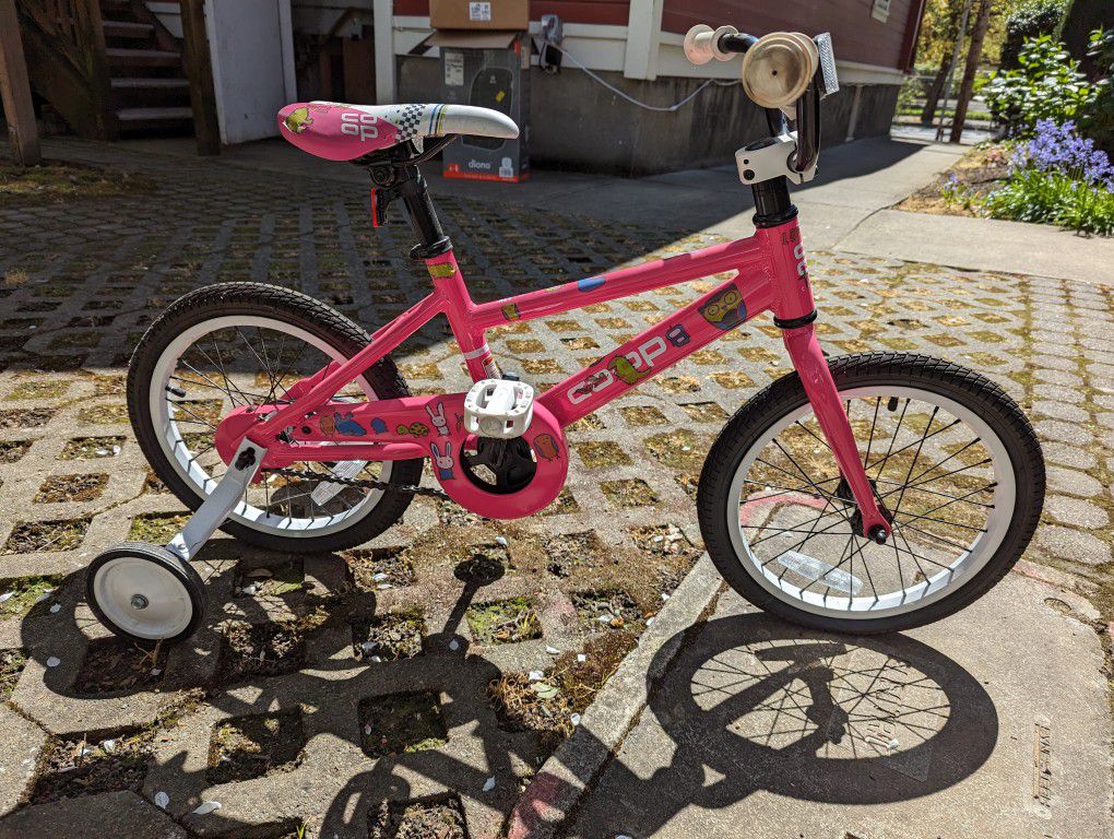 Kid's Bike w/ Training Wheels 