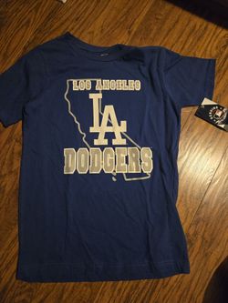 Nwt Dodgers Juniors Tshirt Large 10/12