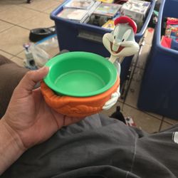 Bugs Bunny Dog Bowl Or Cereal Bowl 