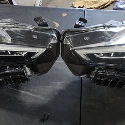 Infiniti Q60 Headlights Driver And Passenger Headlight Left Right Pair Both For $(contact info removed) 2017 2018 2019 2020 2021 2022 Part