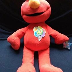 Large Plush Special Edition Happy Birthday Sesame Street 35 Years Elmo 29 Inches