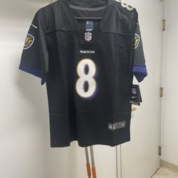 Youth Baltimore Ravens Lamar Jackson Stitched jersey size small up to XL
