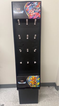 Pokemon TCG Chaos Rising Cardboard Standee Display Box **No Boosters**