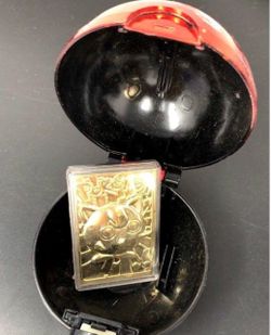 23K Gold Plated Vintage 1999 Jigglypuff Pokemon