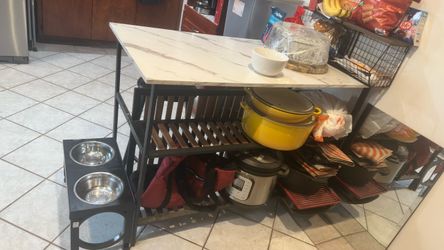 Kitchen island set