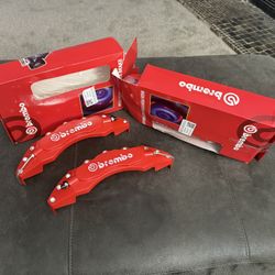 (RED)Brake Pad Covers for All Tesla