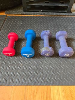 3lb, 5lb Neoprene Dumbbells-