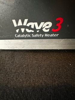 Wave -3 Catalytic Safety  Heater- Open Box, Never Used