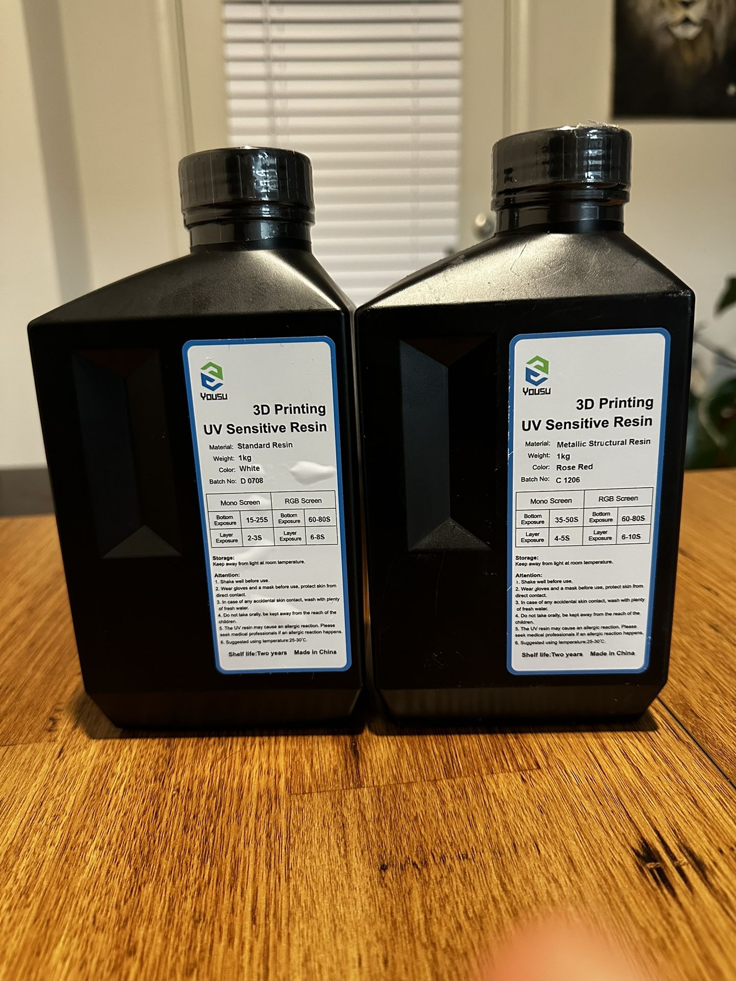 Yousu 3D Printing UV Sensitive Resin Bundle Bundle