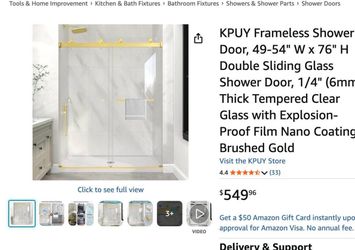 New shower Door