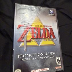 GameCube Zelda collectors edition no manny