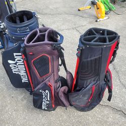2 golf Bags Top-flite  and another  Both  bags for $30 FIRM Titleist Sold 