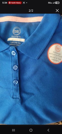 Blusah de uniforme royal blue