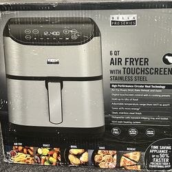 Bella Pro Series 6qt Air Fryer - Stainless Steel, Gently used!