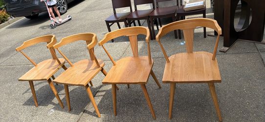 4 dining chairs